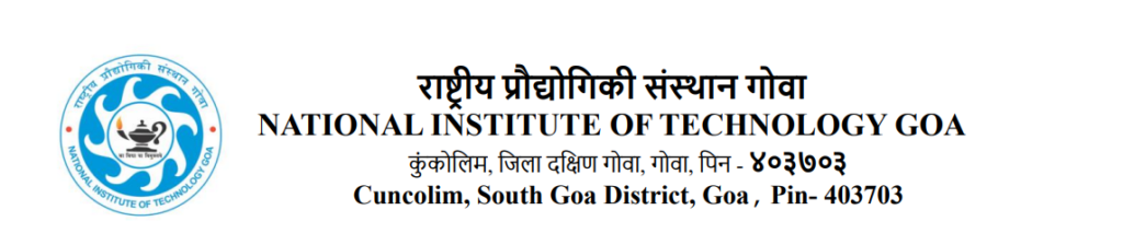 NIT Goa recruitment