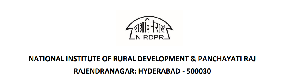 NIDPR recruitment