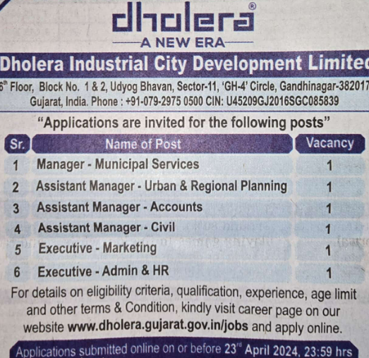 Dholera Industrial City Development Limited
