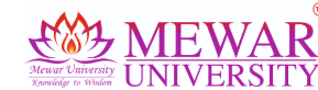 Mewar University Recruitment 2025