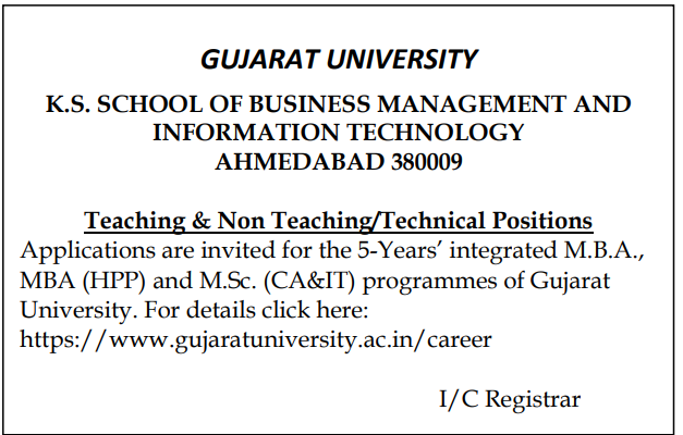 K.S. School of Business Management & IT Recruitment 2025