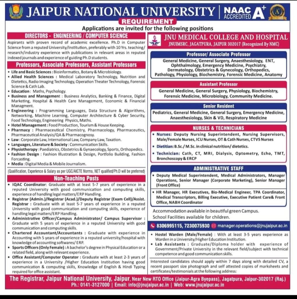 Jaipur National University